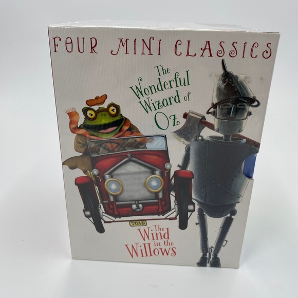 Four Mini Classics Childrens Book Set Collection Wonderful Wizard Oz Jungle Book - Picture 2 of 8